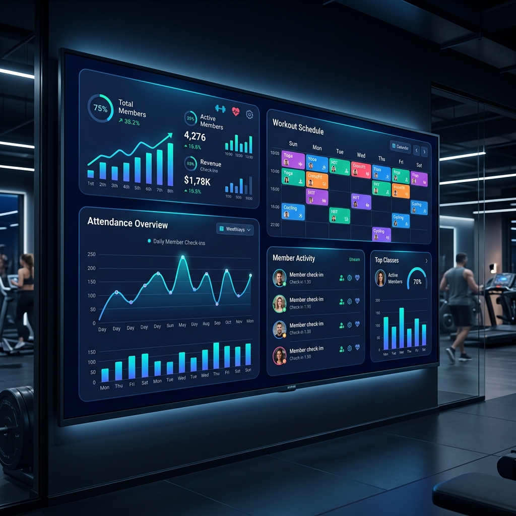 TeraFit Dashboard Preview